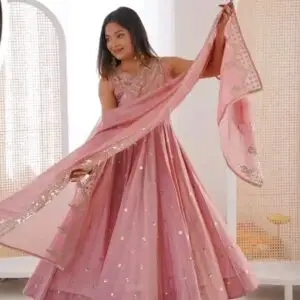 Designer Anarkali Gown Set